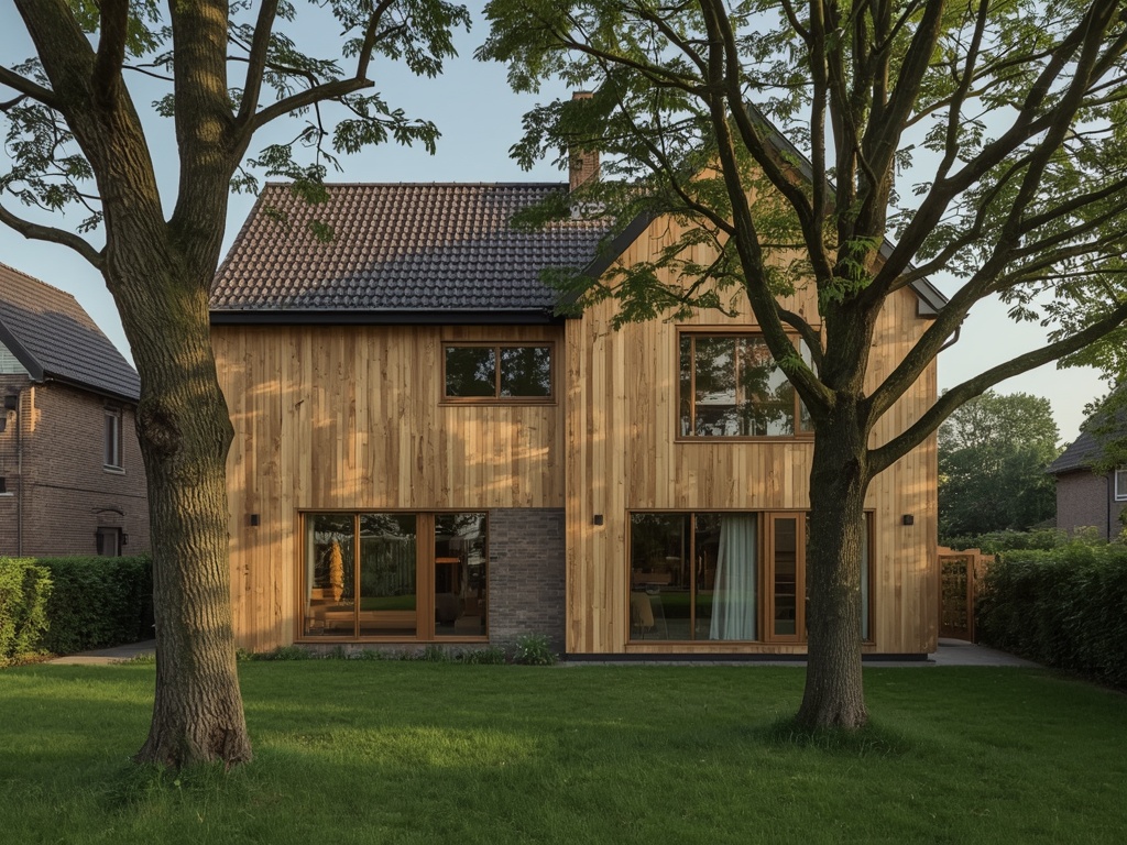 foto van ouderwetse huizen