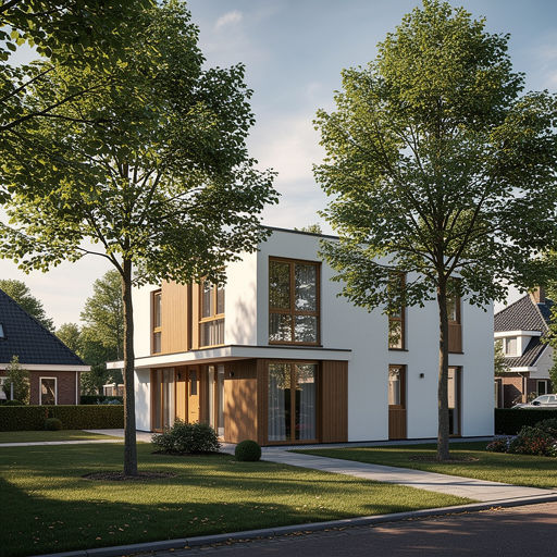 foto van ouderwetse huizen