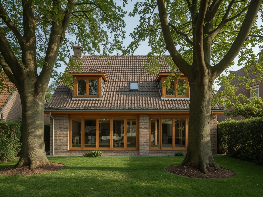 foto van ouderwetse huizen
