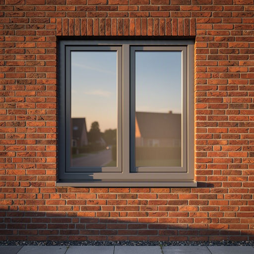 Antraciet kunststof kozijnen bij een gemoderniseerde woning in Huizen